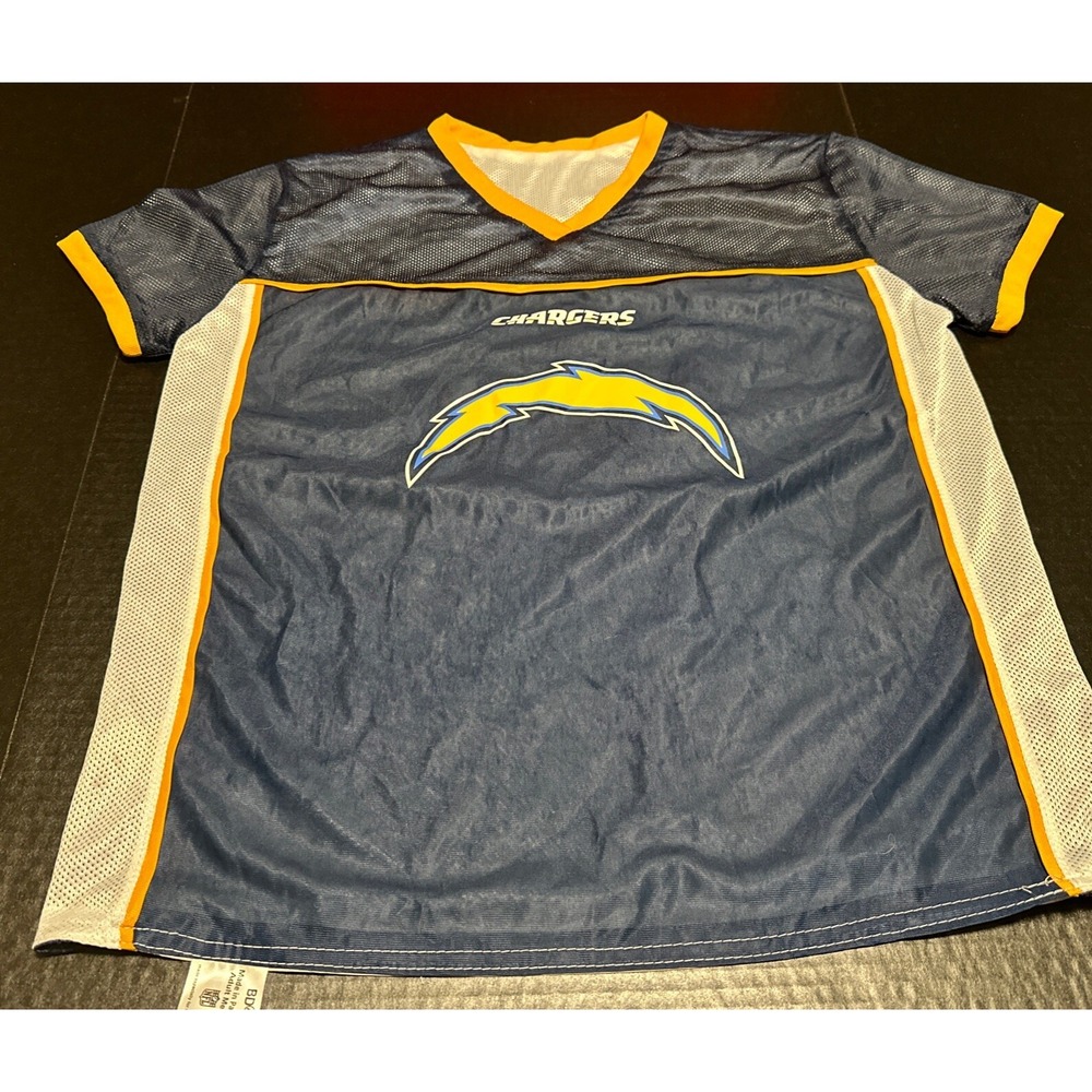 NFL Chargers Flag Football Jersey Reversible Play USA NFL Adult Medium